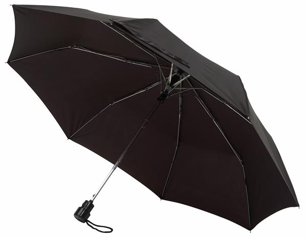 Automatyczny parasol kieszonkowy PRIMA, czarny-2302960