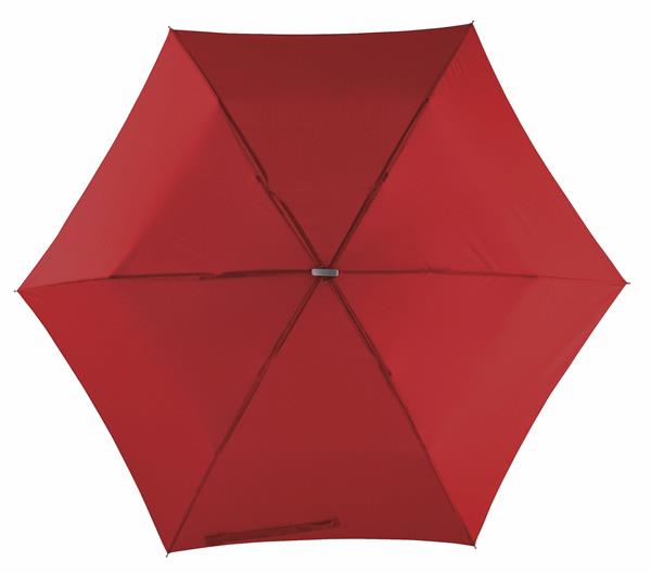 Super płaski parasol składany FLAT, ciemnoczerwony-2302878
