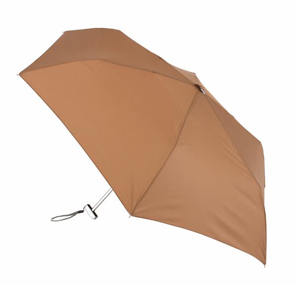 Super płaski parasol składany FLAT, brązowy-2302880