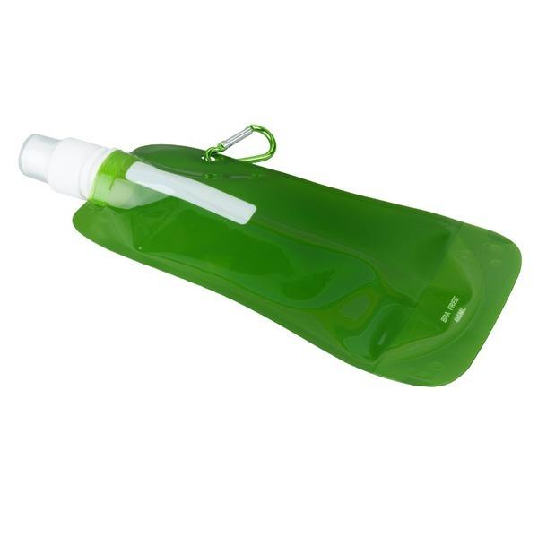 Składany bidon Extra Flat 480 ml, zielony-2011218