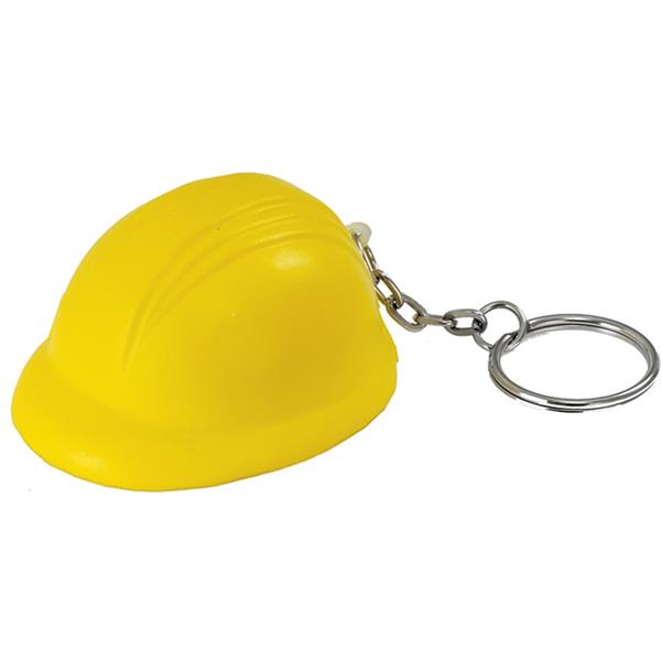 Brelok antystresowy Helmet, żółty-2010012