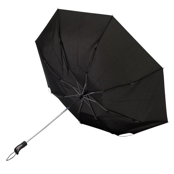 Składany parasol sztormowy Vernier, czarny-547908