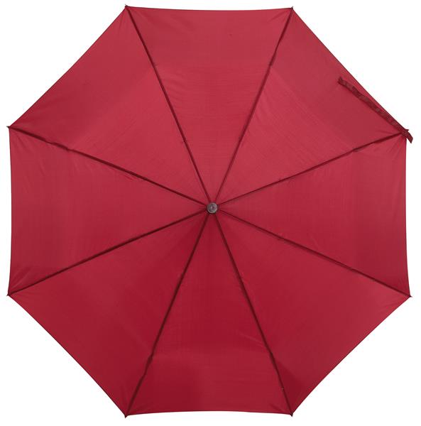 Automatyczny parasol kieszonkowy, PRIMA, bordowy-597058