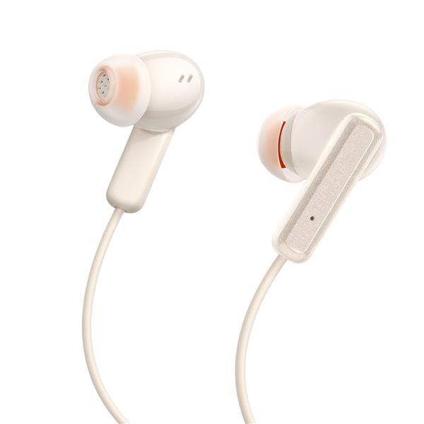 Słuchawki bezprzewodowe Bluetooth TWS ANC Baseus Bowie U2 Pro - kremowo-białe-3104497