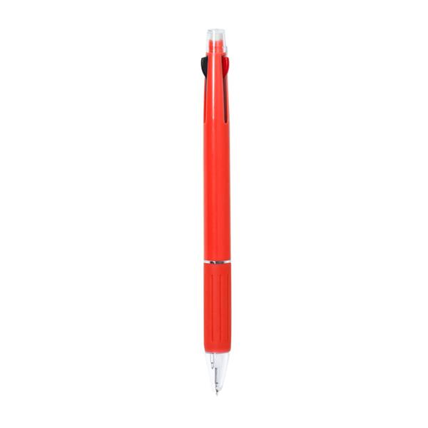 Wymazywalny długopis, wielokolorowy wkład, ołówek mechaniczny - V2041-05-3365266