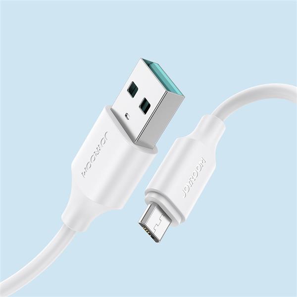 Joyroom kabel USB-A - Micro USB 480Mb/s 2.4A 0.25m czarny (S-UM018A9)-2428479