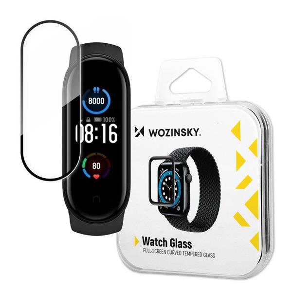 Wozinsky Watch Glass hybrydowe szkło do Xiaomi Mi Band 5 czarny-2395542