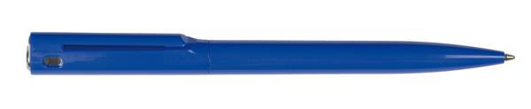 Długopis VERMONT, niebieski, srebrny-2306959