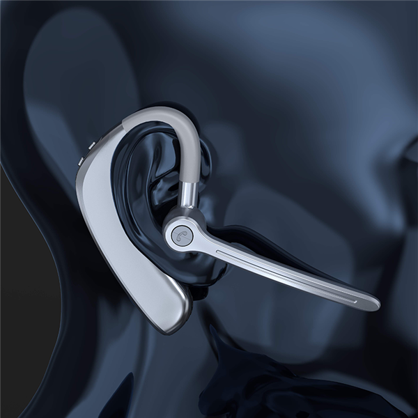 Dudao U4XS biznesowy zestaw słuchawkowy słuchawka bezprzewodowa bluetooth 5.0 szara (U4XS-gray)-2255656