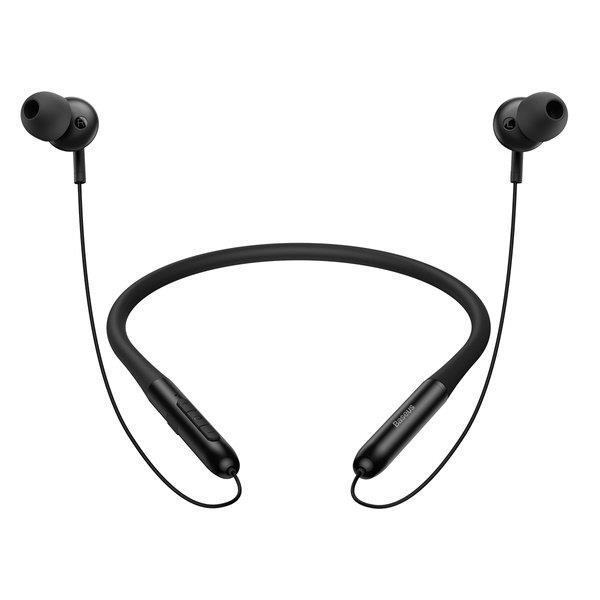 Słuchawki bezprzewodowe Bluetooth 5.3 neckband Baseus Bowie P1x - czarne-3119101
