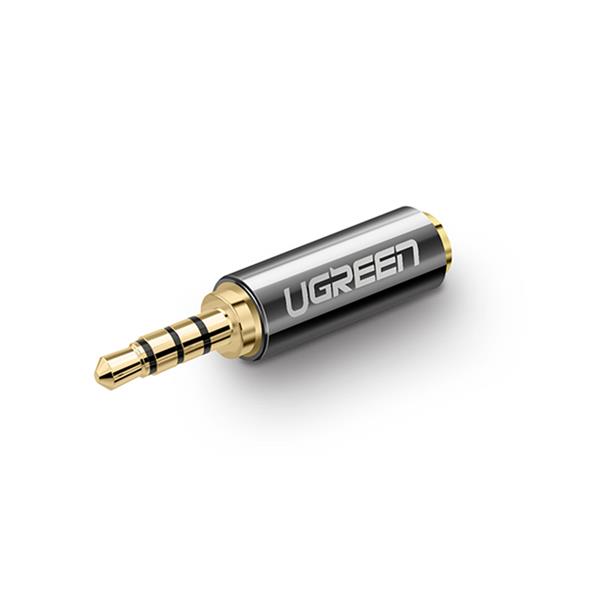 Ugreen adapter audio jack 2.5mm męski do jack 3.5mm żeński czarny (20501)-2621971