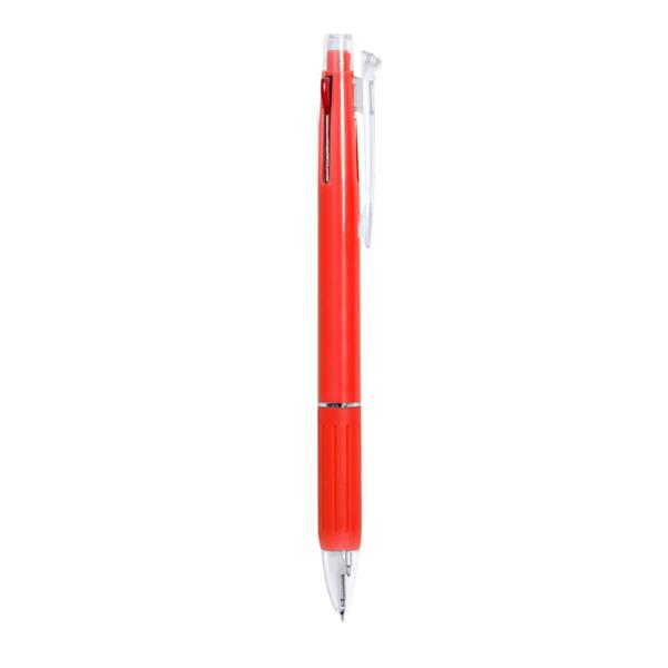 Wymazywalny długopis, wielokolorowy wkład, ołówek mechaniczny - V2041-05-3365270