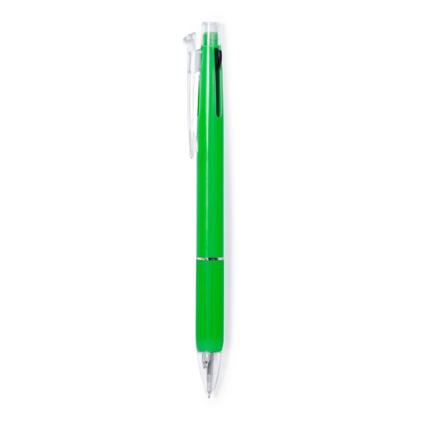 Wymazywalny długopis, wielokolorowy wkład, ołówek mechaniczny - V2041-06-3365279