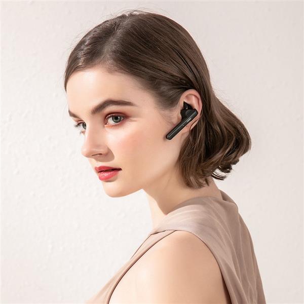 Remax zestaw słuchawkowy mini bezprzewodowa słuchawka Bluetooth 5.0 do samochodu czarny (RB-T35 black)-2173654