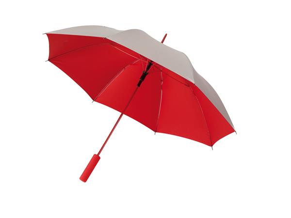 Automatyczny parasol JIVE, czerwony, srebrny-2303225
