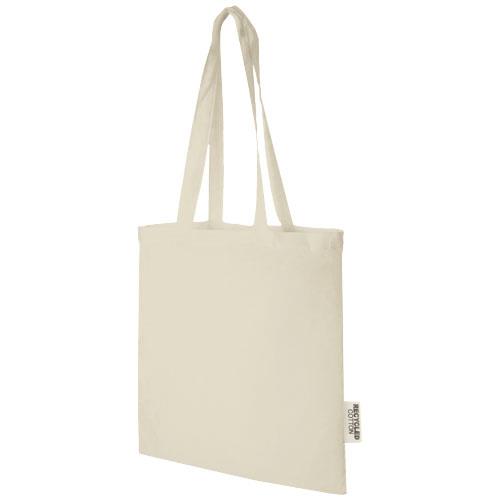Madras torba na zakupy z bawełny z recyklingu o gramaturze 140 g/m2 i pojemności 7 l-3091090