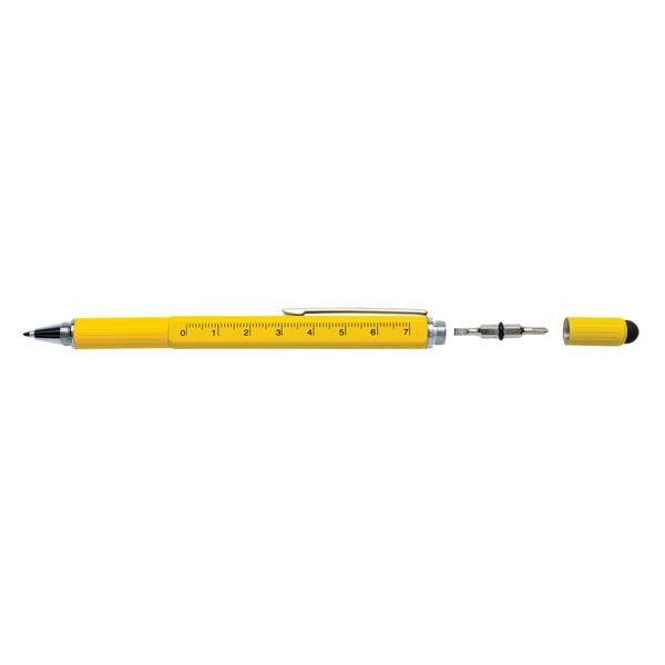 Długopis wielofunkcyjny, poziomica, śrubokręt, touch pen-1661879