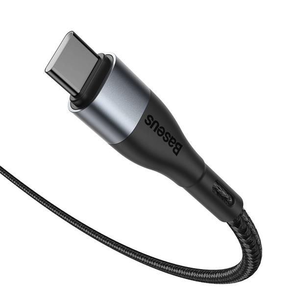 Baseus Zinc magnetyczny kabel USB Typ C - Lightning Power Delivery 20 W 1 m czarny (CATLXC-01)-2173292