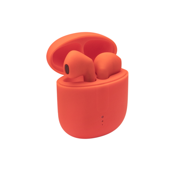 Setty słuchawki Bluetooth TWS z etui ładującym STWS-110 pomarańczowe-3079281