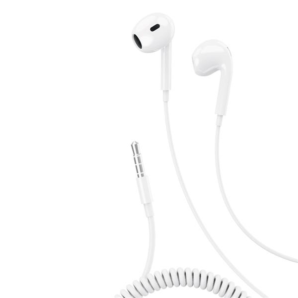 XO słuchawki przewodowe EP48 jack 3,5mm białe-2051692