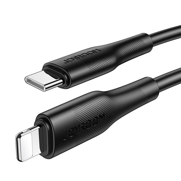 Joyroom kabel przewód USB Typ C - Lightning Power Delivery 20W 2,4A 0,25m czarny (S-02524M3 Black)-2213989