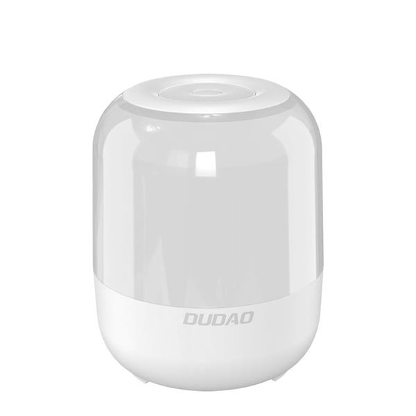 Dudao głośnik bezprzewodowy Bluetooth 5.0 RGB 5W 1200mAh biały (Y11S-white)-2242268