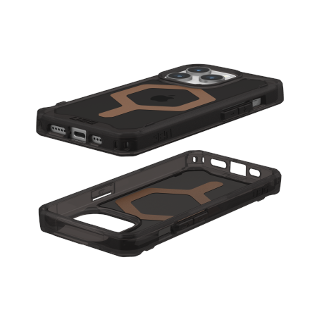 UAG Plyo Magsafe - obudowa ochronna do iPhone 15 Pro kompatybilna z MagSafe (black-bronze)-3142814