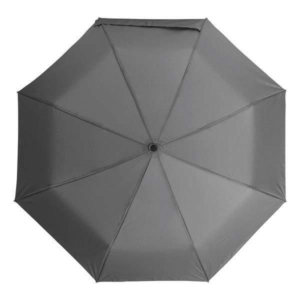 Automatyczny, wiatroodporny parasol kieszonkowy CALYPSO, szary-2942188