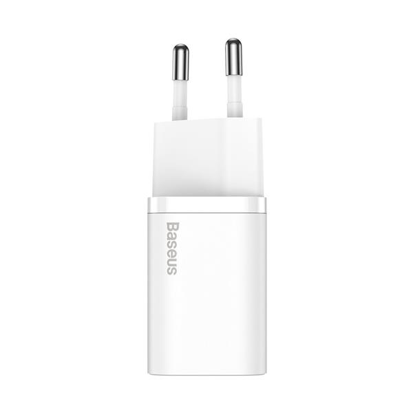 Baseus Super Si 1C szybka ładowarka USB Typ C 25W Power Delivery Quick Charge biały (CCSP020102)-2262413