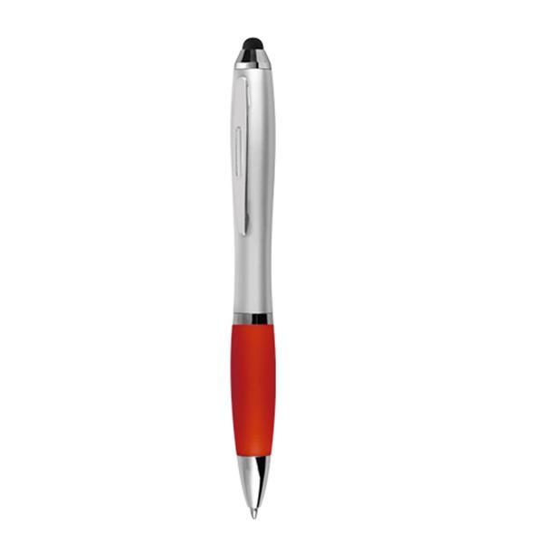 Plastikowy długopis z funkcją touch-3182853