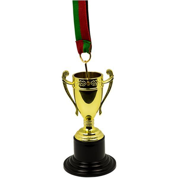 Mini trofeum/medal, plastik-1919576