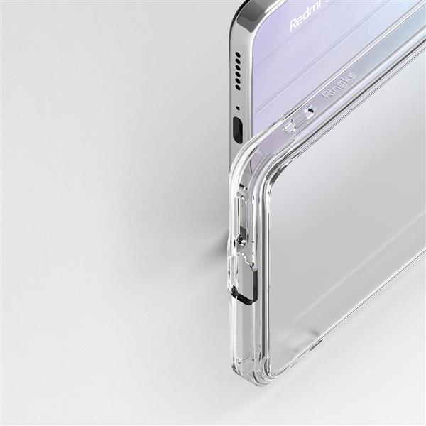Ringke Fusion etui pokrowiec z żelową ramką Xiaomi Redmi Note 11S / Note 11 przezroczysty (F623E52)-2299620