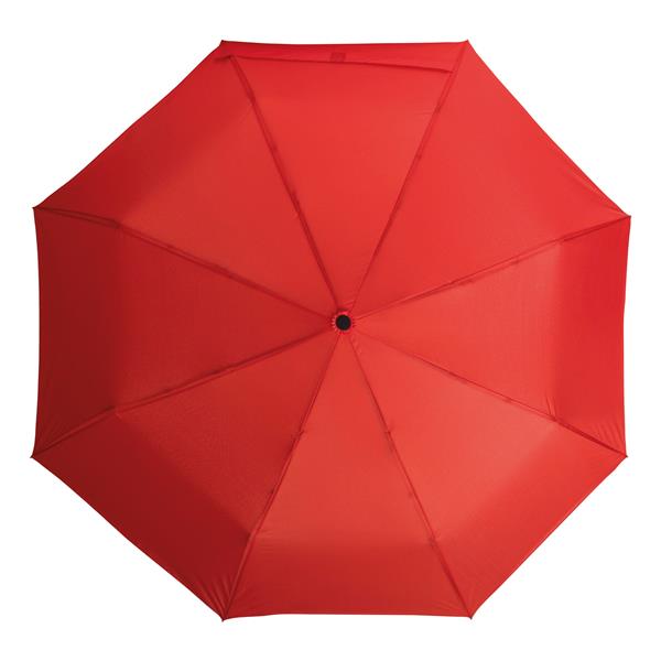 Automatyczny, wiatroodporny parasol kieszonkowy CALYPSO, czerwony-2942184