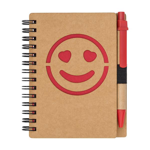 Notes Smile, czerwony-3100292