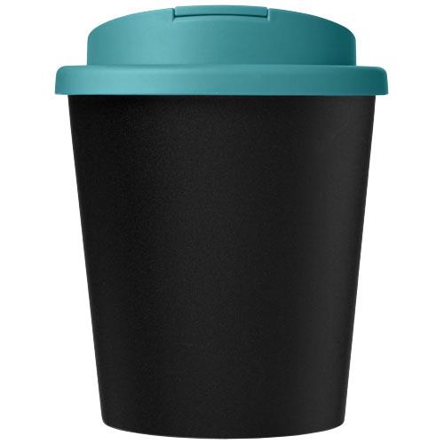 Kubek Americano® Espresso Eco z recyklingu o pojemności 250 ml z pokrywą odporną na zalanie -2338878