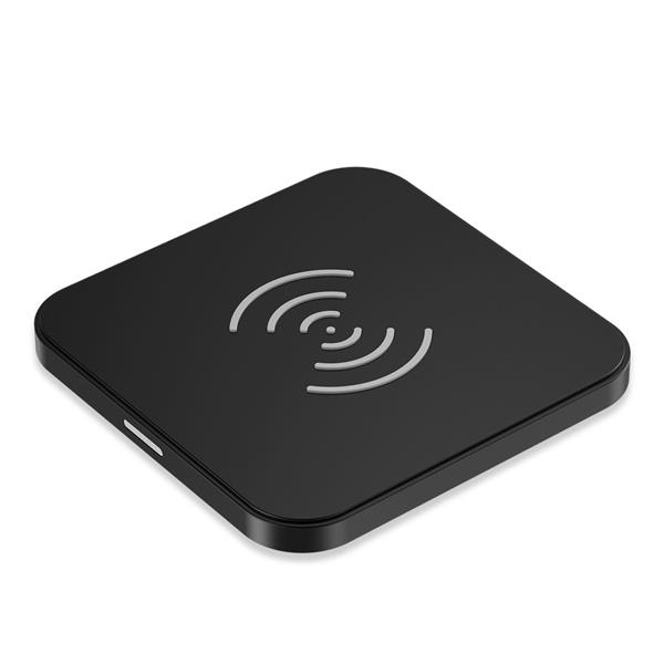 Choetech zestaw ładowarka bezprzewodowa Qi 10W do telefonu słuchawek czarny (T511-S) + ładowarka sieciowa EU 18W biała (Q5003)  + kabel USB - microUSB 1,2m biały-2382349