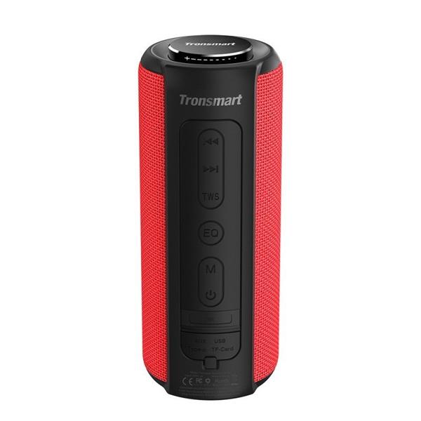 Tronsmart T6 Plus przenośny bezprzewodowy głośnik Bluetooth 5.0 40W z funkcją Powerbank czerwony (349454)-2168060