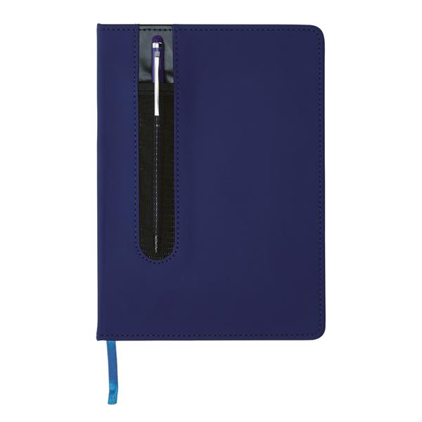 Notatnik A5, długopis, touch pen Deluxe-501693