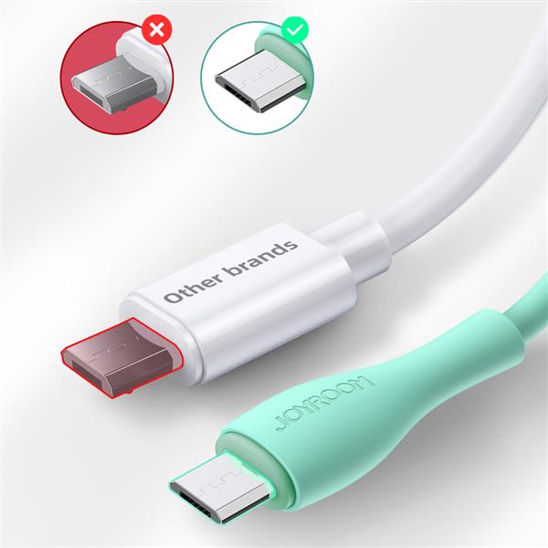 Joyroom kabel USB - micro USB 2,4 A 1 m czarny (S-1030M8)-2204370