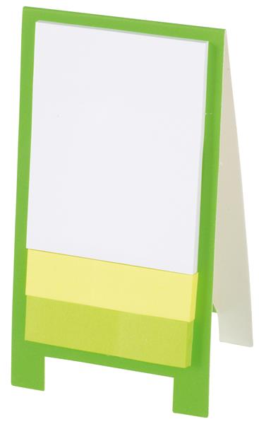 Mini stojak na notatki ADVERT, zielone jabłko-2307262