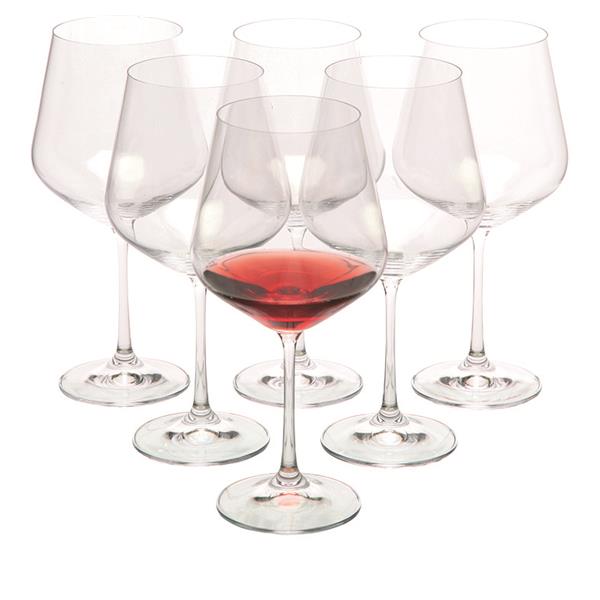 Zestaw 6 kieliszków do czerwonego wina, 570 ml-3100554