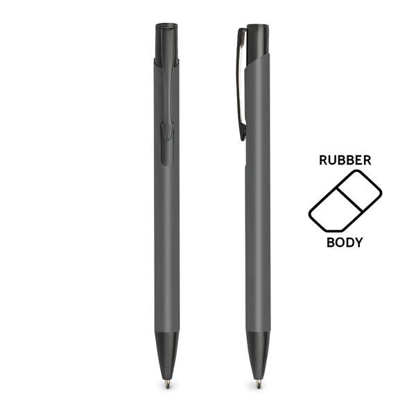 Długopis aluminiowy, gumowany-1918967