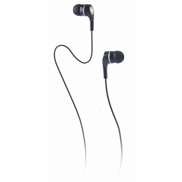 Maxlife słuchawki przewodowe MXEP-01 dokanałowe jack 3,5mm czarne-2080639