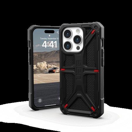 UAG Monarch - obudowa ochronna do iPhone 15 Pro (kevlar black)-3140994