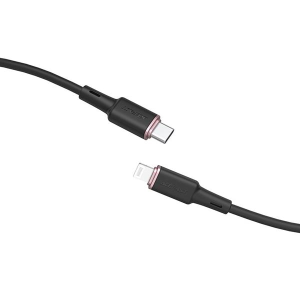 Acefast kabel MFI USB Typ C - Lightning 1,2m, 30W, 3A czarny (C2-01 black)-2269952
