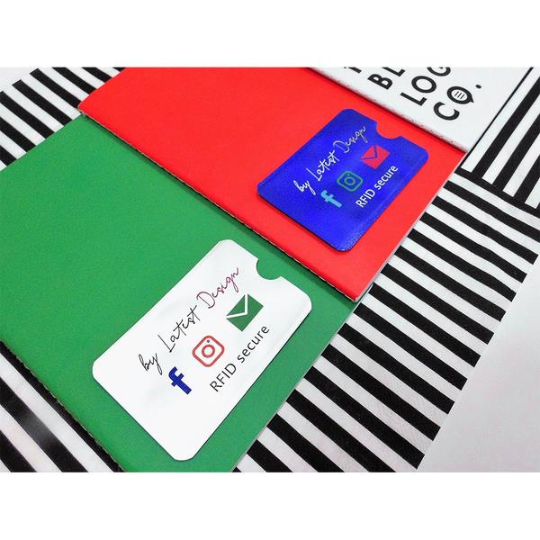 Etui na kartę zbliżeniową RFID Shield, srebrny-2013624