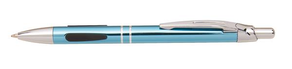 Aluminiowy długopis LUCERNE, niebieski-2306866