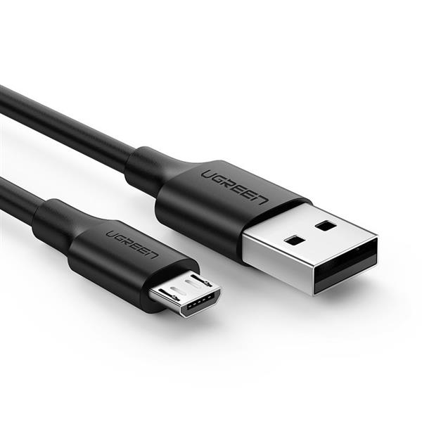 Ugreen kabel przewód USB - micro USB 2,4 A 480 Mbps 1,5 m czarny (US289 60137)-2170584