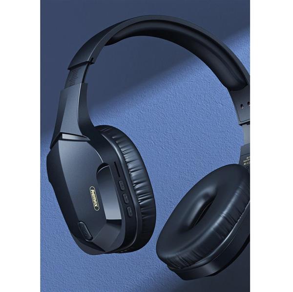 Remax gamingowe bezprzewodowe słuchawki Bluetooth dla graczy czarny (RB-750HB black)-2181624