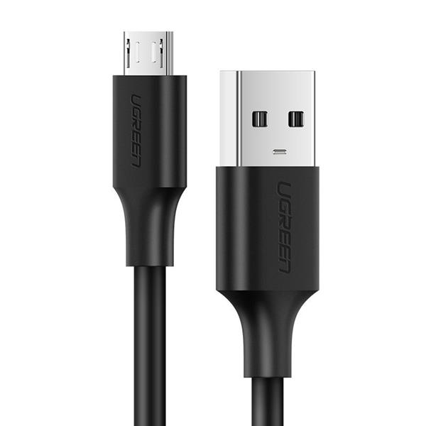 Ugreen kabel przewód USB - micro USB 2,4 A 480 Mbps 1,5 m czarny (US289 60137)-2170583
